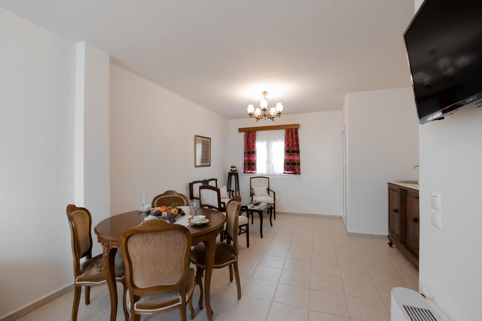 Prasini Folia - Studio Mesili Apartment Anogeia Bagian luar foto