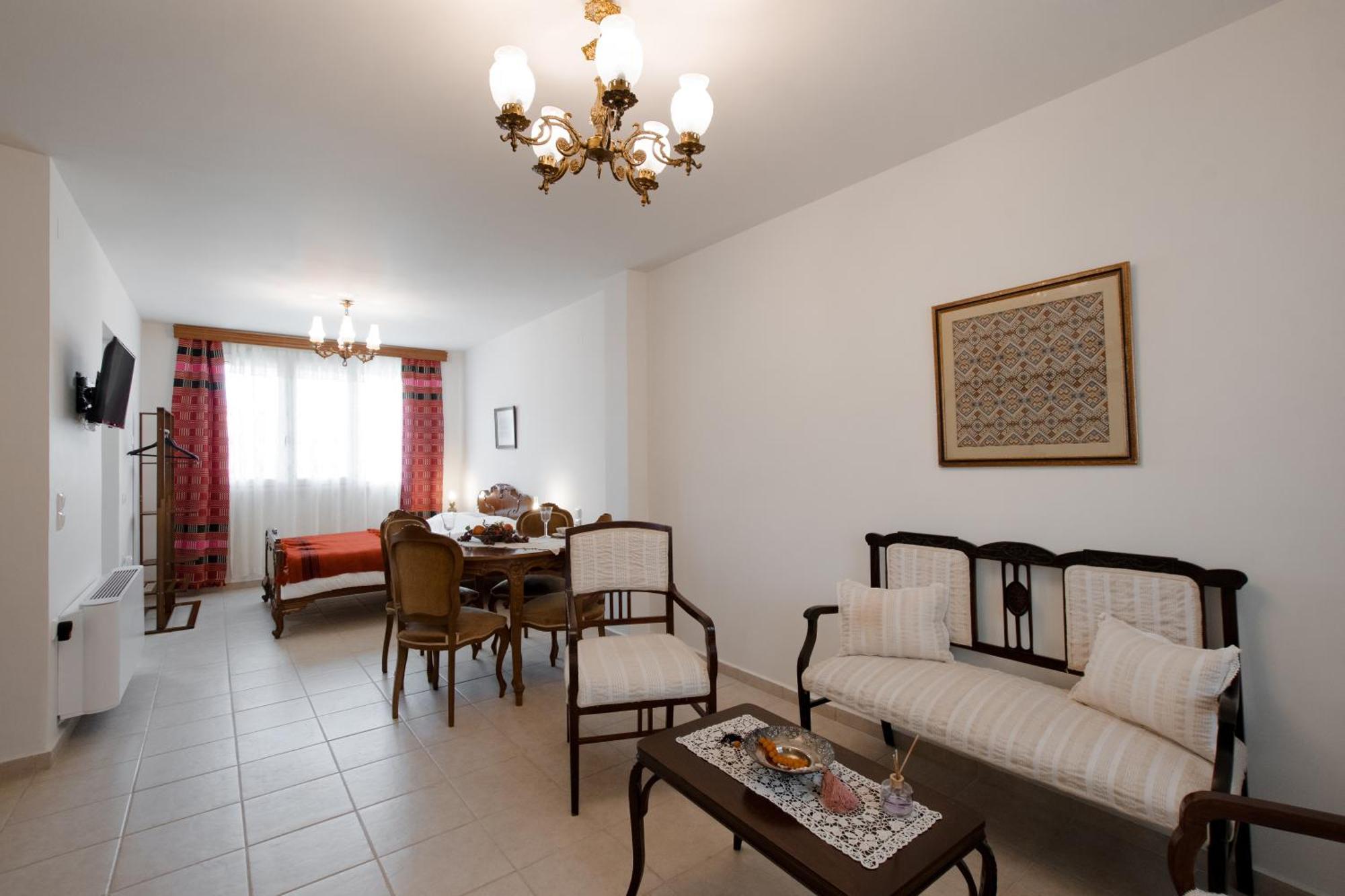 Prasini Folia - Studio Mesili Apartment Anogeia Bagian luar foto